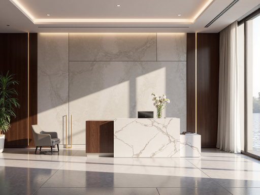 上海悦发公司标志,现代化办公环境,企业标识,商务空间