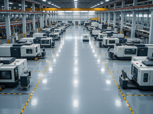 浙江塑拓公司标志,塑料加工设备,现代化车间,工业环境