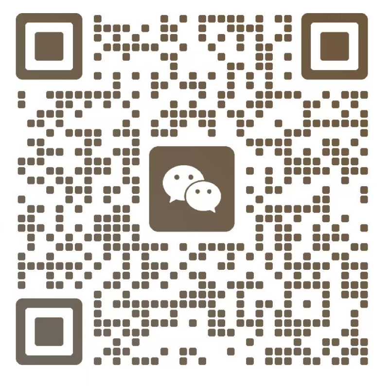 公司客服微信二维码,黑白图案,方形设计,清晰可扫描